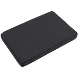 VCM Xonox.home XZBGRK50 Sitzkissen für Sitzbank, Sitzauflage Schuhbank, grau, 50 x 5 cm | Gr.: onesize