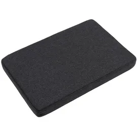 VCM Xonox.home XZBGRK50 Sitzkissen für Sitzbank, Sitzauflage Schuhbank, grau, 50 x 5 cm | Gr.: onesize