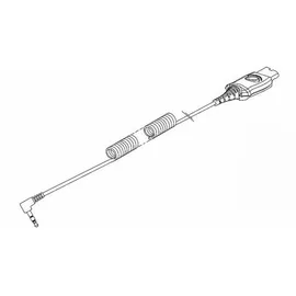 Poly Headsetadapter Mini-Stecker zu Quick Disconnect