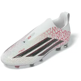 adidas F50 League Laceless FG/MG Cloud White / Core Black / Lucid Red 30