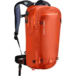 ORTOVOX Lawinenrucksack / Airbagrucksack "Ascent, desert orange, 22