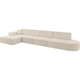 altdecor Ecksofa Ottomane Links IREA-L3-v3 412x165x77 cm Beige