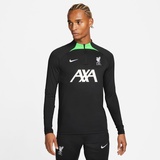 Nike Liverpool Strike Dri-FIT Fußball-Drill-Oberteil für Herren - Schwarz, XXL