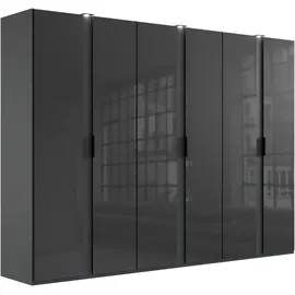 WIMEX »Rimini by fresh to go, 200, 250 oder 300cm Breite, 216cm hoch«, LED Bleuchtung inklusive, mit Glasfronten, Metallgriffen