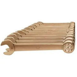 Endres Tools Ringmaulschlüsselsatz 11-tlg.SW 10-32mm Alu-Mehrstoff-Bronze
