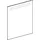 Geberit Option Basic Square Lichtspiegel, Beleuchtung oben, 502805001,