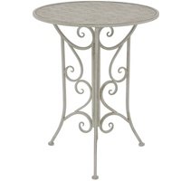 vidaXL 3-tlg. Bistro-Set Stahl Grau