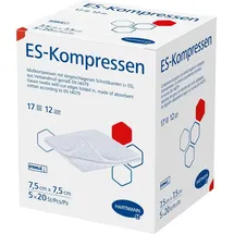 Hartmann ES-Kompressen steril 7,5 x 7,5 cm 100 St.