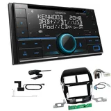 Kenwood 2-DIN Autoradio Bluetooth DAB+ für Citroen C4 Aircross Typ B piano