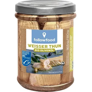 Followfood Weisser Thun - Olivenöl 165g