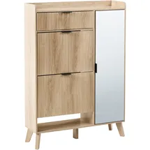 Beliani Moonie 84 x 118 x 25 cm Hellbraun / braun