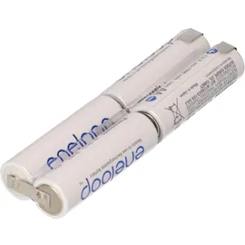 Akkuman L2x2 Inline BK-3MCCE 4,8V 1900 mAh 2 St.