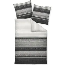 JANINE Davos 6481 platin/graphit 155 x 220 cm + 80 x 80 cm