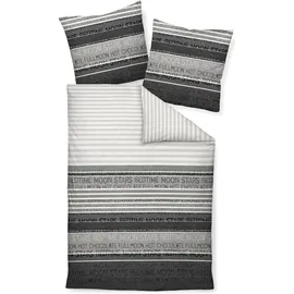 JANINE Davos 6481 platin/graphit 155 x 220 cm + 80 x 80 cm