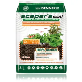 Dennerle Aquarien-Substrat Scaper's Soil 4 Liter