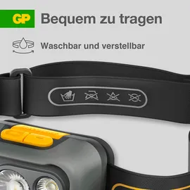 GP Stirnlampe CHW54 3X AAA