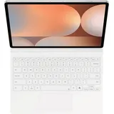 Samsung Book Cover Keyboard für Galaxy Tab S10+, S9+ S9 FE+ weiß,