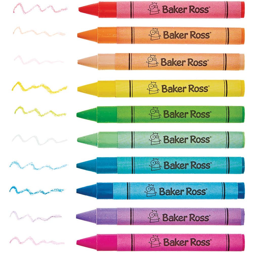 Dicke Wachsstifte in verschiedenen Farben  (pro 3 Packungen) Schreibwaren