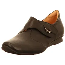 THINK! Damen Chilli nachhaltige Wechselfußbett Slipper, 0000 SCHWARZ, 36.5 EU
