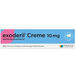 exoderil Creme bei Pilzinfektionen der Haut