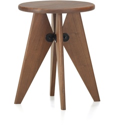 Vitra - Tabouret Solvay, nussbaum / schwarz