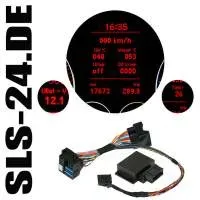 Kufatec 36810 E-MFA Anzeige von Ladedruck, Öltemperatur, Drehzahl, Drehzahl. ...