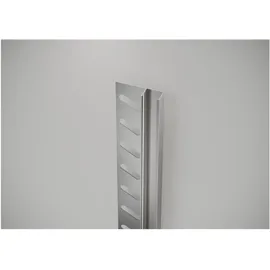 Hüppe Seamlite Unterputz-Duschprofil 2000mm hochglanz silber - silber hochglanz