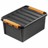 orthex Aufbewahrungsbox (L schwarz