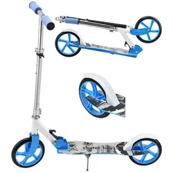 ArtSport Scooter Cityroller Skaterboy Big Wheel 205mm Räder klappbar höhenverstellbar - ab 3 Jahre