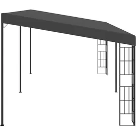 vidaXL Wand-Pavillon 3x6 m Anthrazit Stoff