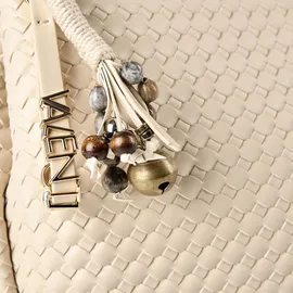 Valentino Gea Schultertasche Synthetik Beige