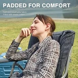 EVER ADVANCED Campingstuhl Faltbar Grau