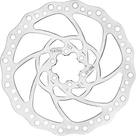 Tektro TR-17 Bremsscheibe 180mm, 2,3mm stark, 6-Loch, E-Bike-kompatibel, inkl... grau No Size
