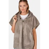 White Label Poncho-Weste in grau | Gr.: 36