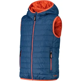 CMP Kid Vest Fix Hood Blau 110