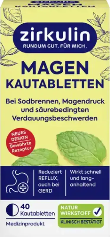 Zirkulin Magen-Kautabletten 40 Stück