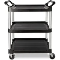 Rubbermaid Mehrzweckwagen Schwarz
