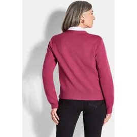 GOLDNER Eleganter Cardigan mit V-Ausschnitt Pink 23