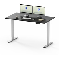 FLEXISPOT Schreibtisch Basic Plus Elektrisch Höhenverstellbarer Schreibtisch (E1(EF1) 140 cm x 80 cm
