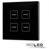 Fiai IsoLED DALI 4 Adressen Einbau-Touch Master-Dimmer