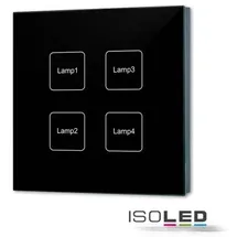 Fiai IsoLED DALI 4 Adressen Einbau-Touch Master-Dimmer