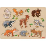 GoKi Steckpuzzle Waldtiere