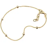 Elli Kristalle Fußschmuck 925 Silber Fußketten Damen