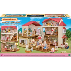 Spielwelt SYLVANIAN FAMILIES "Stadthaus mit Dachzimmer (5708)", bunt, Spielfigurenwelten, Kinder, mit Licht