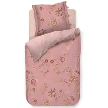 Pip Studio Cece Fiore Bettwäsche-Set aus Perkal, - rosa - 155x220 / 80x80 cm