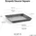 Ecopots Untersetzer 28 x 28 x 3 cm Grau