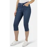 Stooker Women 7/8-Jeans Tahiti Denim Capri Slim Fit Capri Slim Fit Casual Clean Wash Denim Jeans für Damen blau 40