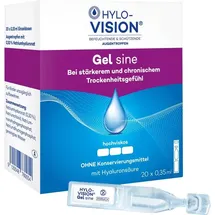 OmniVision Hylo-Vision Gel sine Einzeldosispipetten 20 x 0,35 ml
