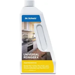 Dr. Schutz® Universalreiniger K, Reinigungskonzentrat zur gründlichen Reinigung, 750 ml - Flasche