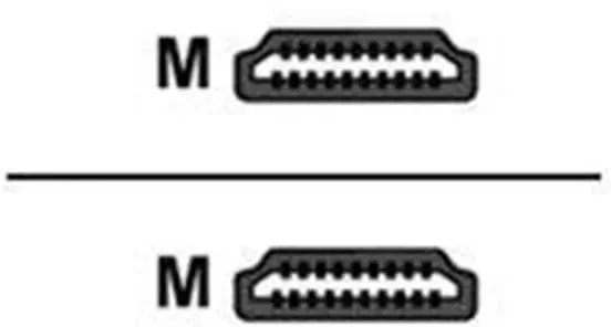 Crestron CBL-HD-THIN-HS-6 - HDMI cable - 1.83 m